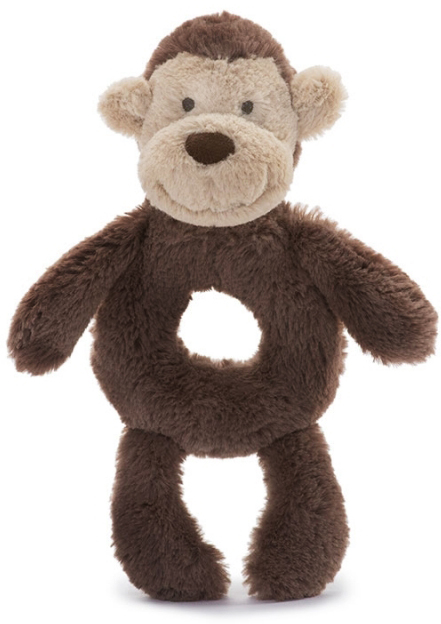 Bashful Apa skallra - Jellycat | Doppresenter.se
